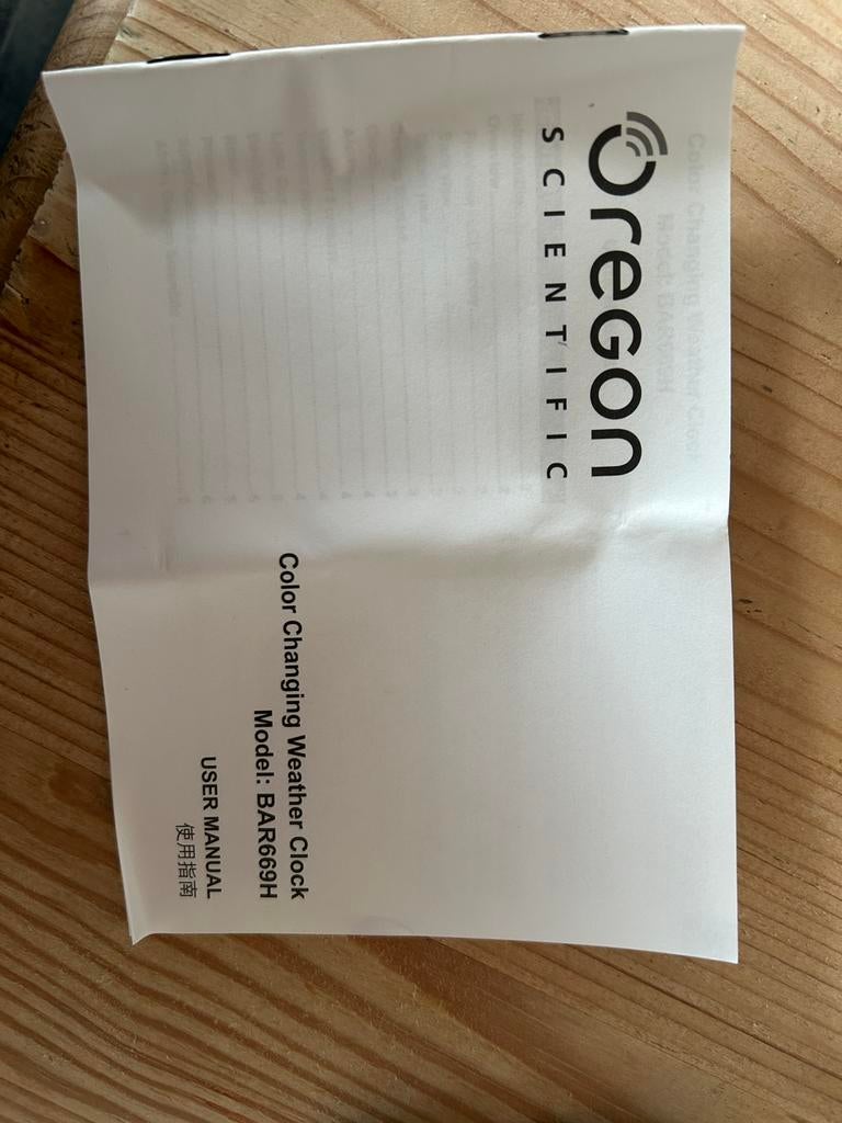 Weerstation Oregon, Ophalen, Nieuw, Weerstation