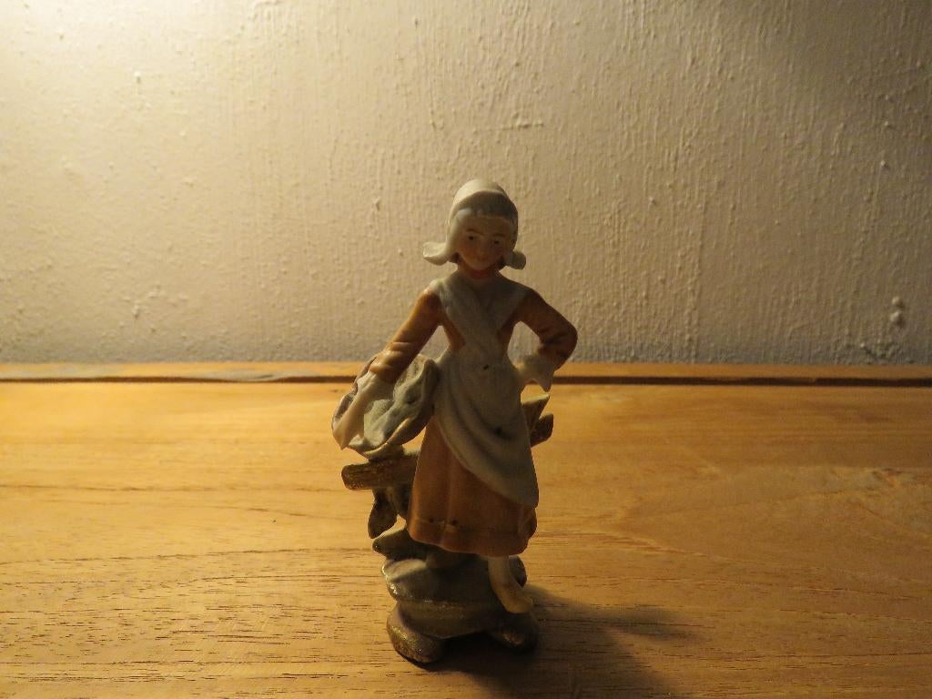 Antiek beeldje biscuit, Antiek en Kunst, Ophalen of Verzenden