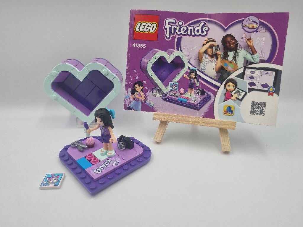 Lego Friends 41355 Emma's Heart Box, Kinderen en Baby's, Speelgoed | Duplo en Lego, Zo goed als nieuw, Lego, Complete set, Ophalen