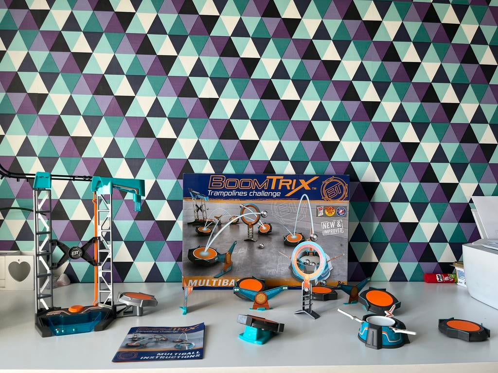 Trampolines BoomTrix Challenge Multiball, Enfants & Bébés, Jouets | Éducatifs & Créatifs, Comme neuf, Construction, Enlèvement
