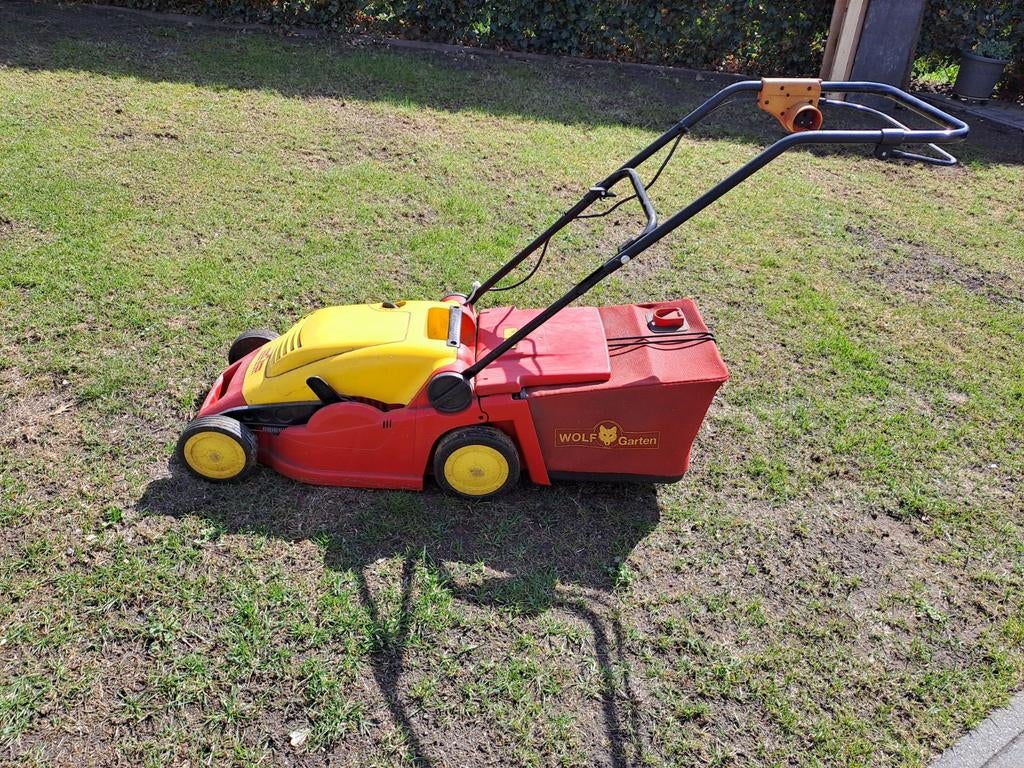 Wolf garten grasmachine, Jardin & Terrasse, Tondeuses à gazon, Bac de ramassage, Enlèvement