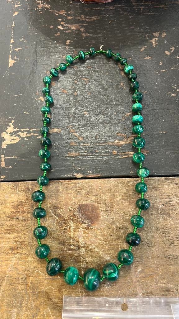 Collier  de malachite, Collections, Enlèvement ou Envoi