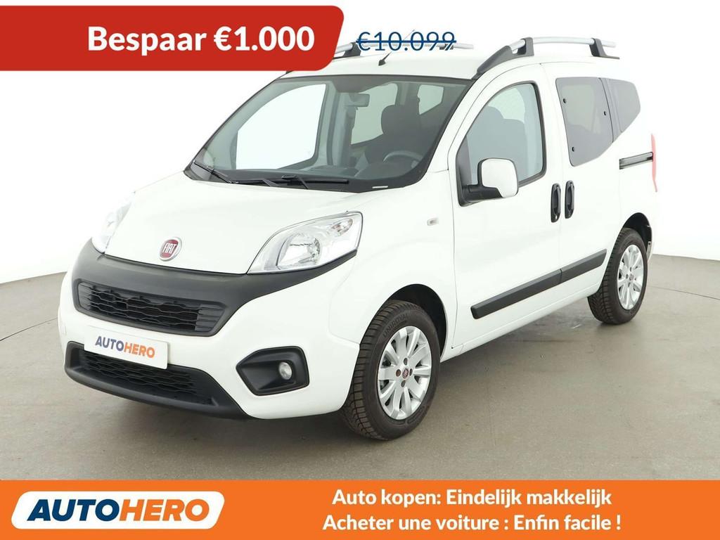 Fiat Qubo 1.4 Lounge (bj 2019), Auto's, Fiat, Stof, Qubo, 1255 kg, Voorwielaandrijving