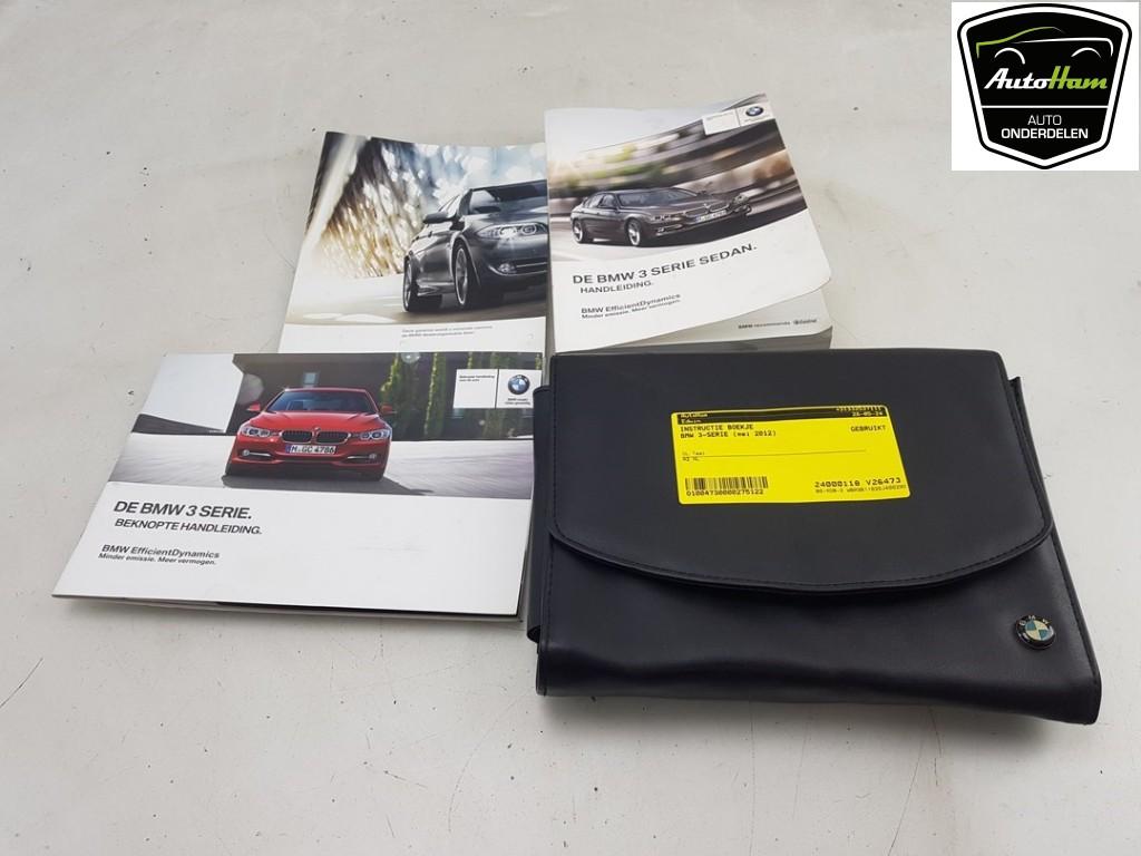 INSTRUKTIEBOEK BMW 3 serie (F30) (01-2011/10-2018), Auto-onderdelen, Overige Auto-onderdelen, BMW, Gebruikt