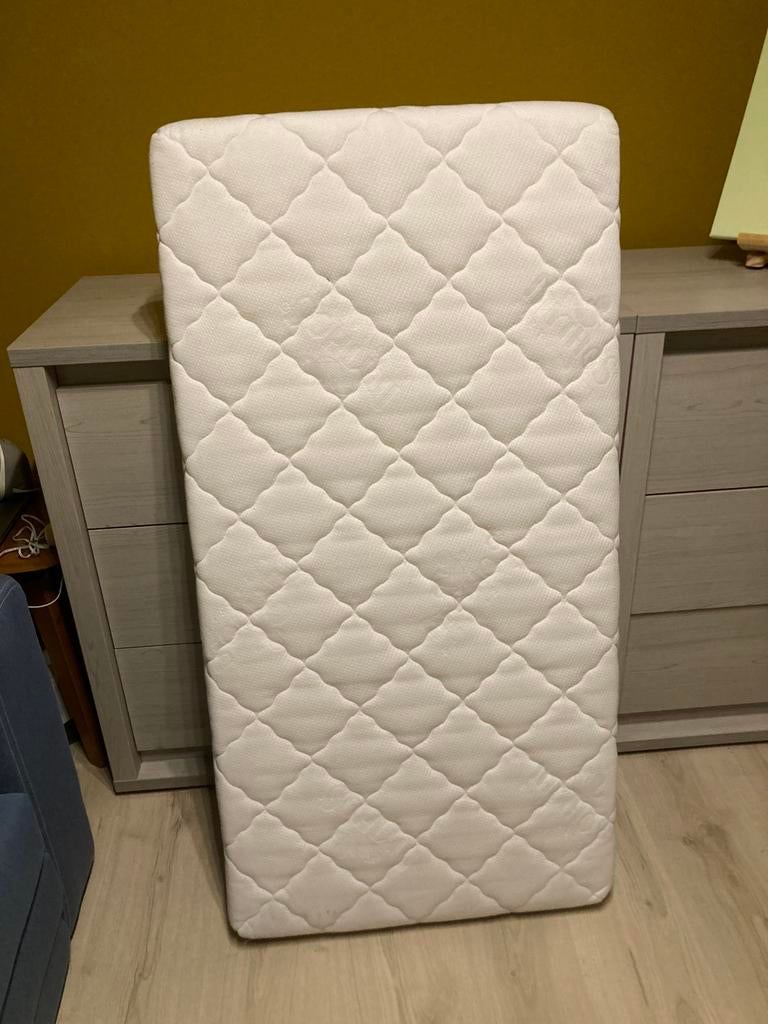 Matelas De Lit pour bébé 60x120 Cm Mythos Babycomfort, Enlèvement, Comme neuf, Matelas