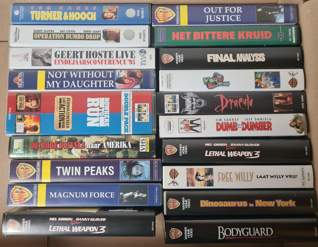 videocassettes vhs, Cd's en Dvd's, VHS | Film, Ophalen
