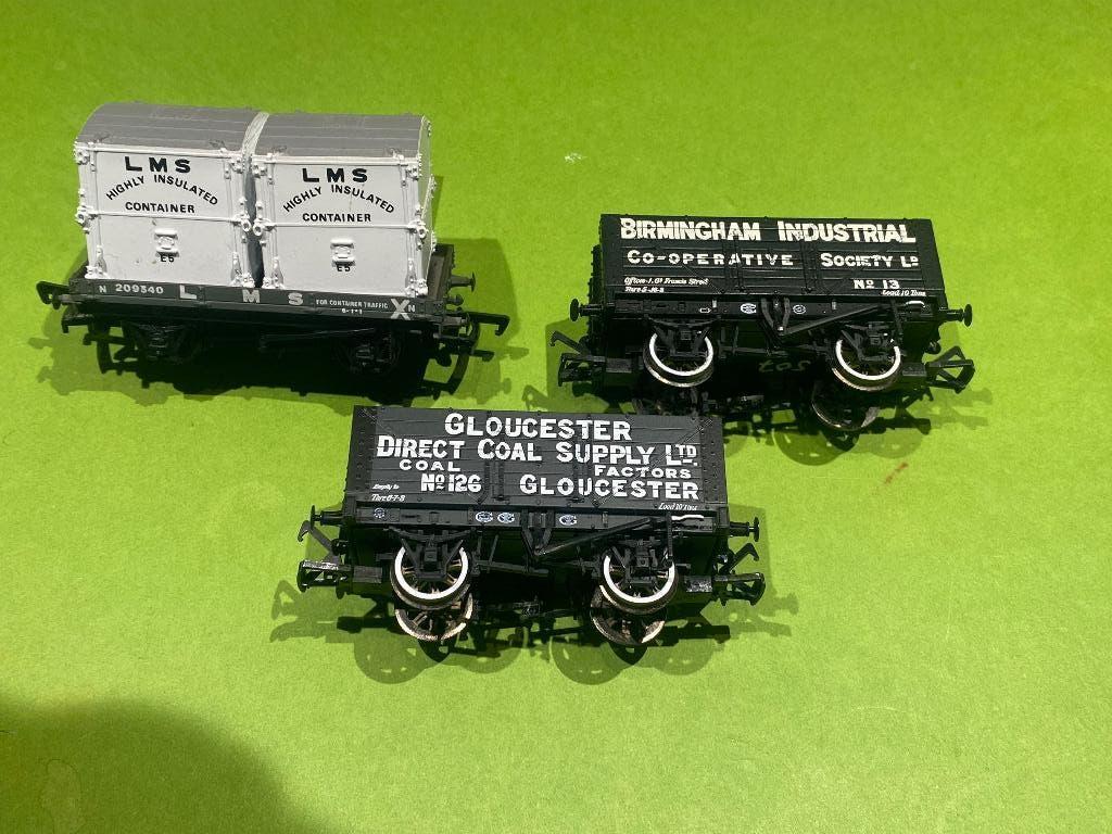 Britse goederenwagons, Hobby en Vrije tijd, Modeltreinen | H0, Bachmann, Gelijkstroom of Wisselstroom, Wagon, Ophalen of Verzenden