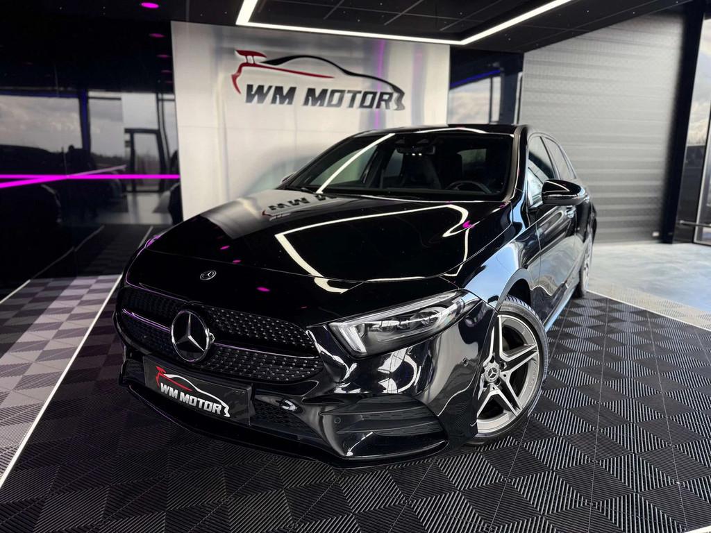 Mercedes-Benz A-CLASS 250 A 250 e AMG-LINE // Led Ambiance, Auto's, Automaat, Gebruikt, 4 cilinders, Zwart