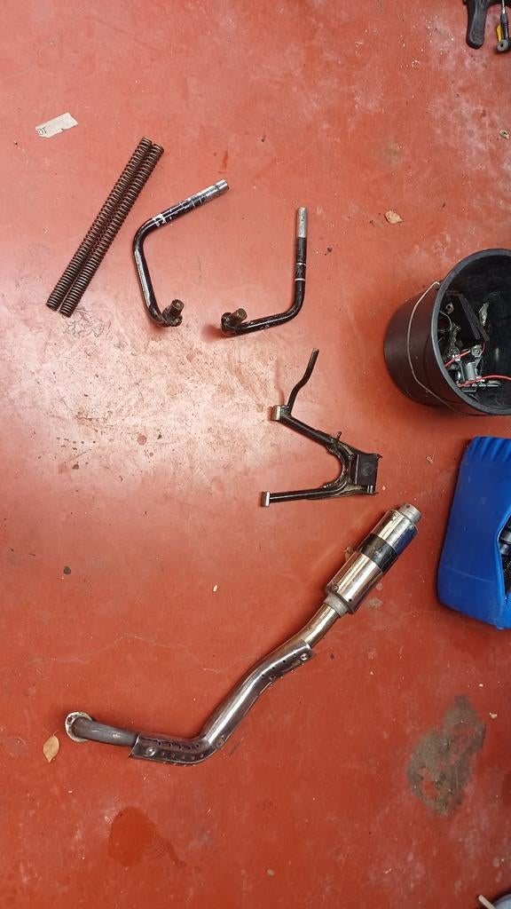 Dax/Monkey/Crf onderdelen, Motoren, Ophalen, Gebruikt