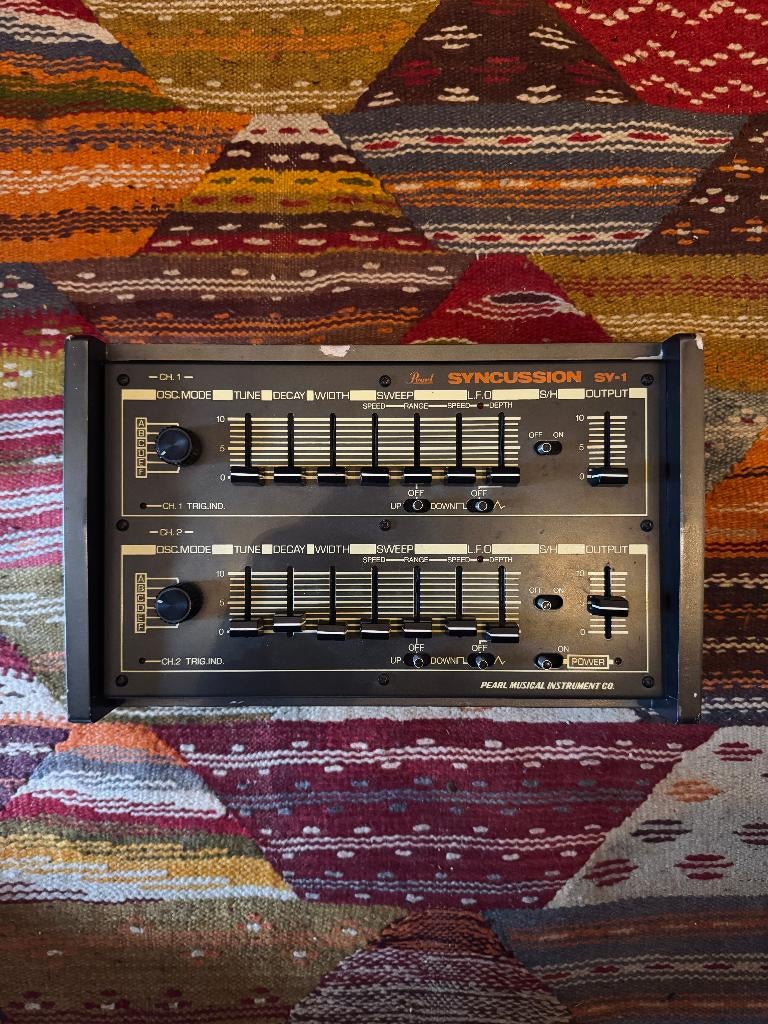 Pearl Syncussion SY-1 – Complete Set – mint Condition, Muziek en Instrumenten, Synthesizers, Ophalen of Verzenden, Gebruikt, Overige aantallen