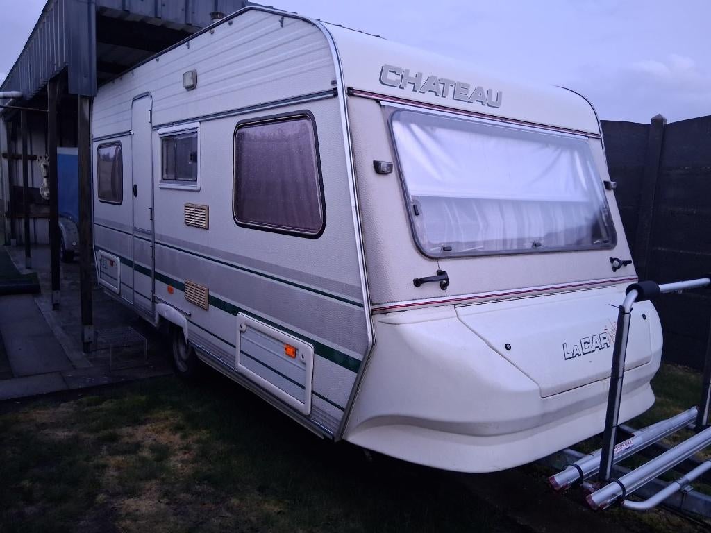 Chateau caravan te koop na overlijden, Vast bed, Luifel, Particulier, Tot en met 4