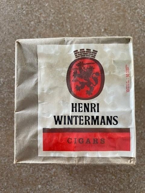 Retro/Vintage lucifers merk" Henri WINTERMANS "10 Doosjes, Verzamelen, Ophalen of Verzenden, Nieuw, Luciferdoosjes of -merken
