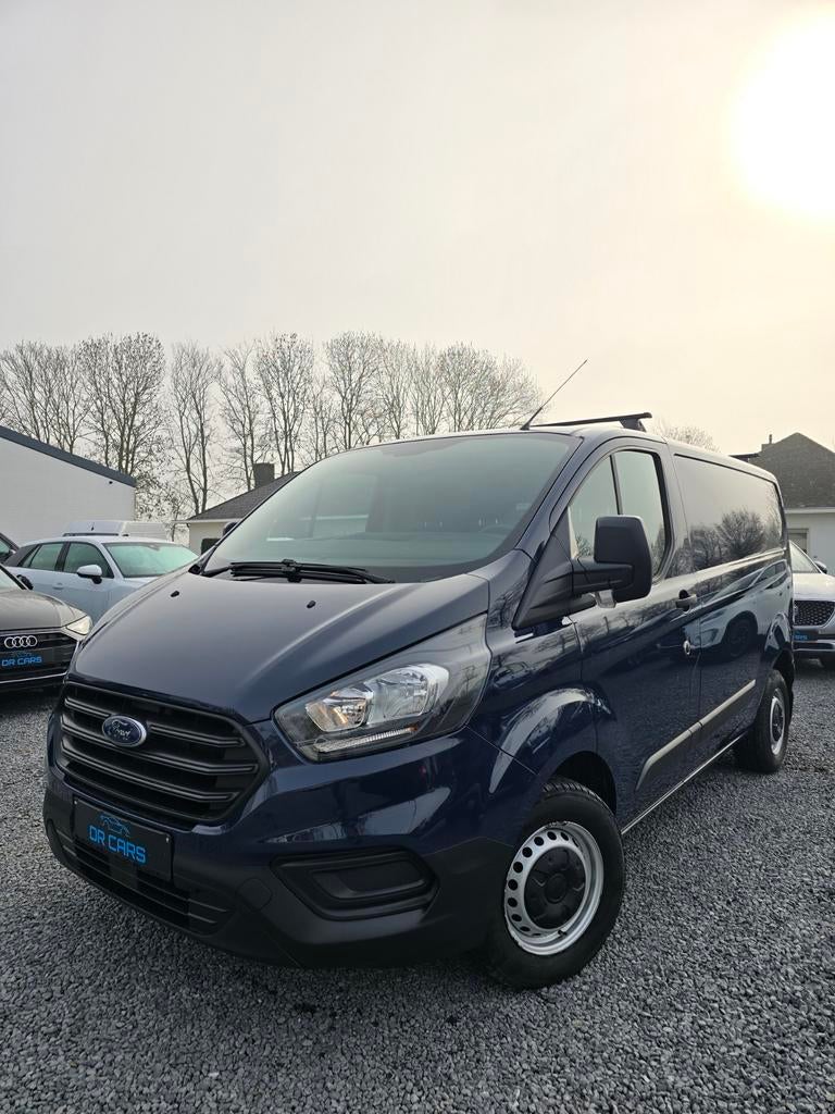 **FORD TRANSIT CUSTOM 2.0TDCI//LICHTEVRACHT-AIRCO/TREKHAAK**, Voorwielaandrijving, 4 cilinders, Bedrijf, Grijs