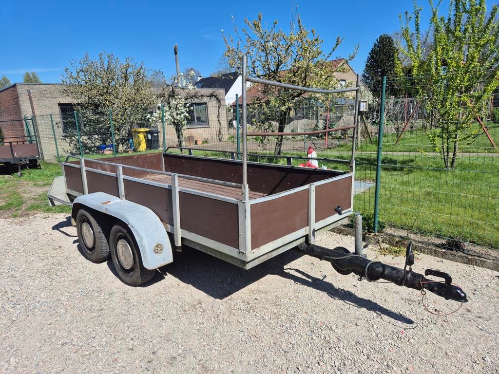 Aanhangwagen / remork 750kg, Enlèvement