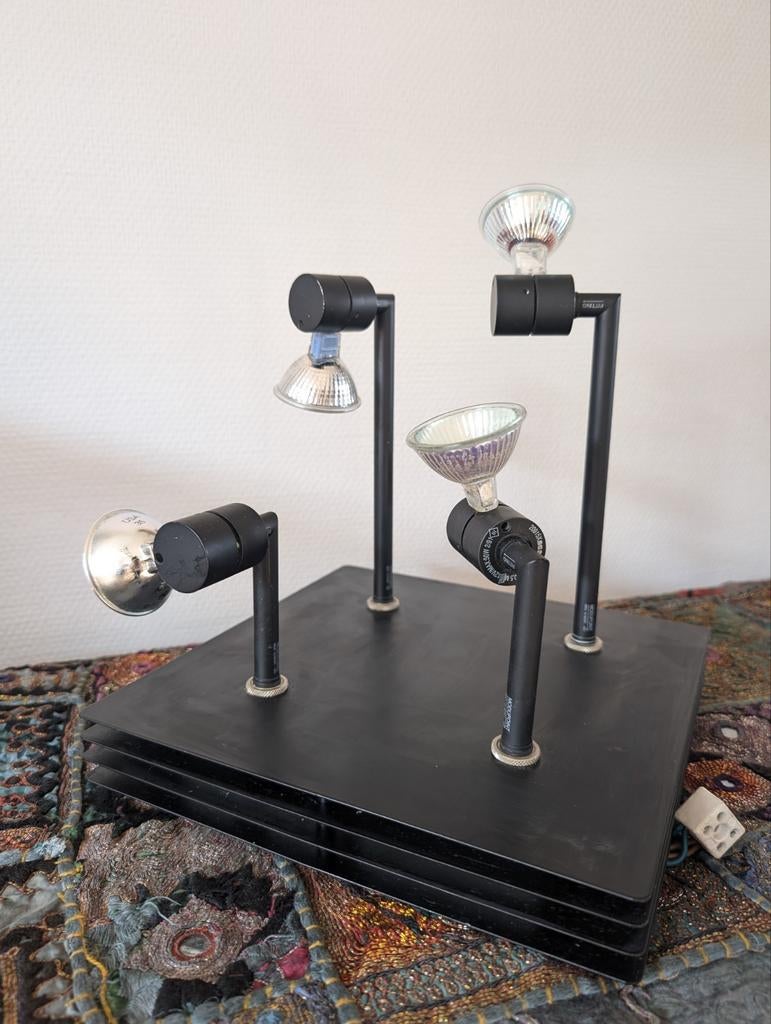 4 spots lamp MODULAR, Huis en Inrichting, Lampen | Spots, Ophalen