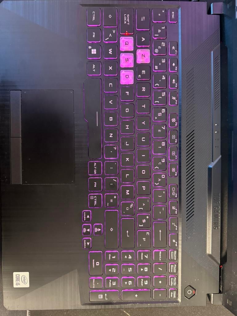 Ordinateur portable de jeu ASUS TUF F15 i5 16 Go SSD 512 Go, Informatique & Logiciels, Comme neuf, 4 Ghz ou plus, Enlèvement, Gaming