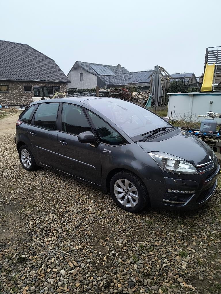 citroen c4 picasso automaat diesel, Autos, Argent ou Gris, 82 kW, Noir, 5 portes