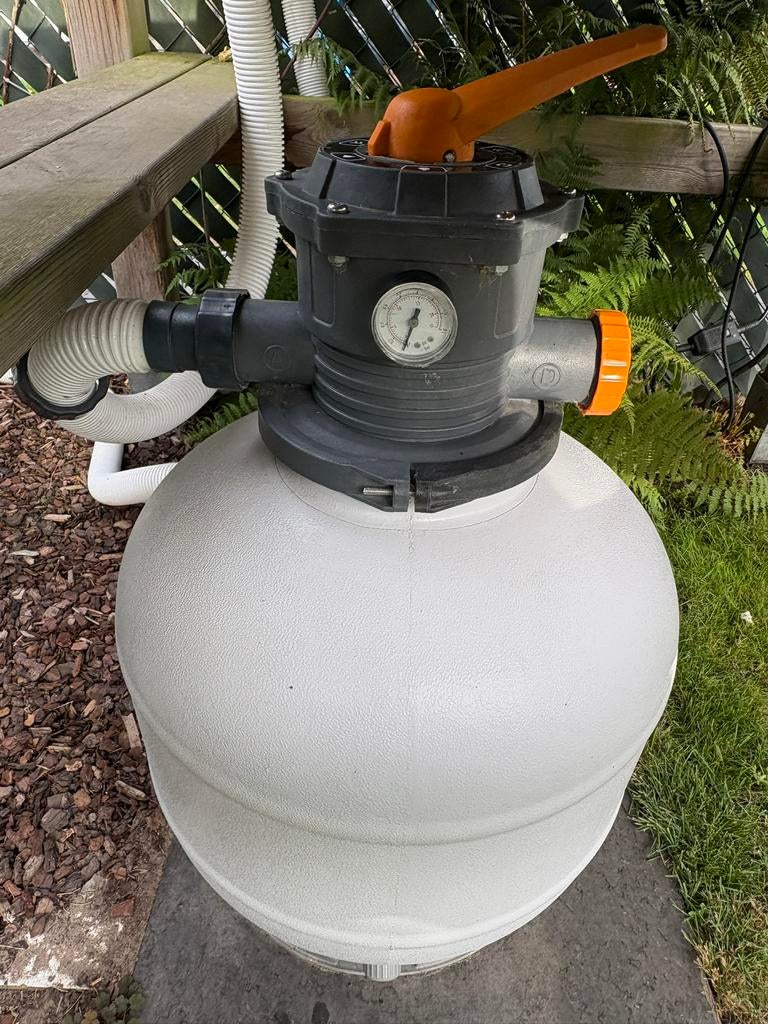 Bestway Flowclear zandfilterpomp 6,8 m&sup3;/h, Ophalen, Gebruikt, Zwembadpomp