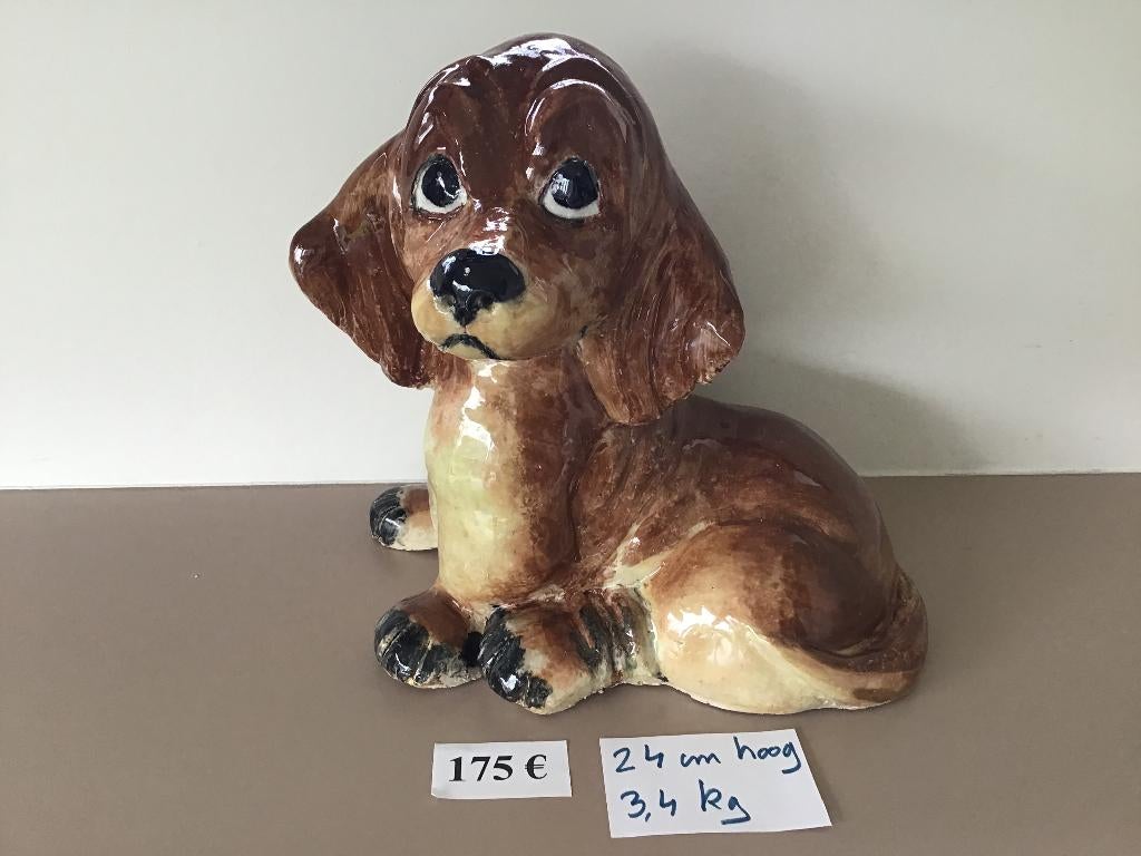 mooi hondje van Tiny in keramiek gemaakt, Enlèvement ou Envoi