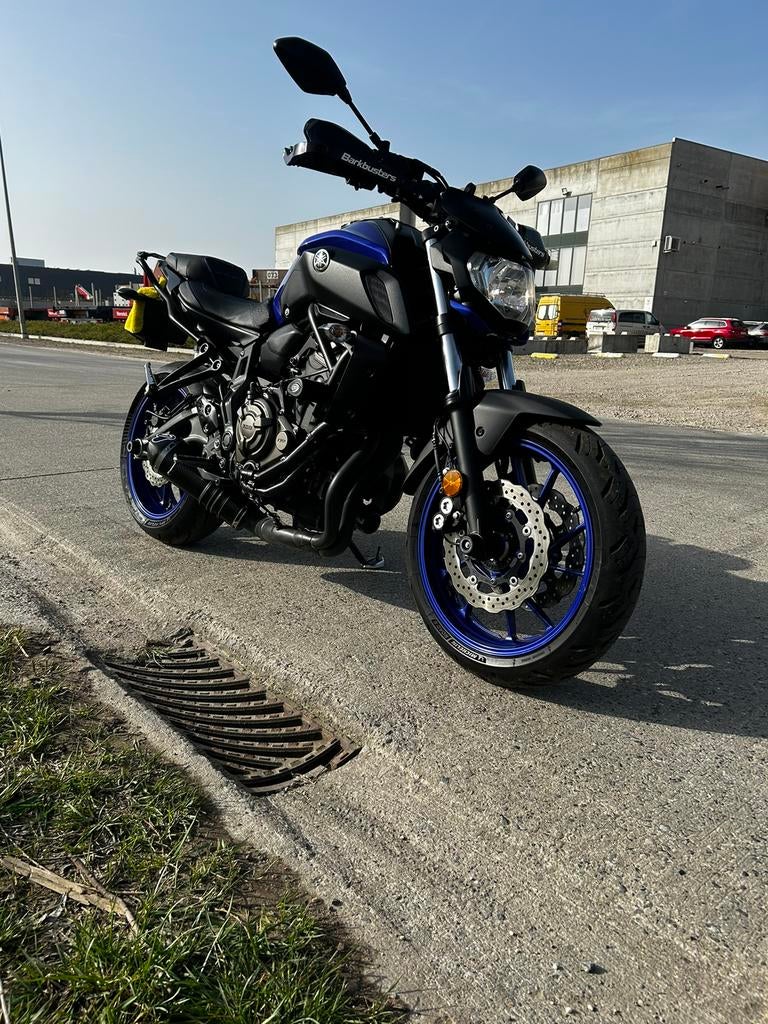 Yamaha MT-07 2019, A2-rijbewijs, Motos, ABS, 2 cylindres, Permis Moto A2 minimum, 700 cm³