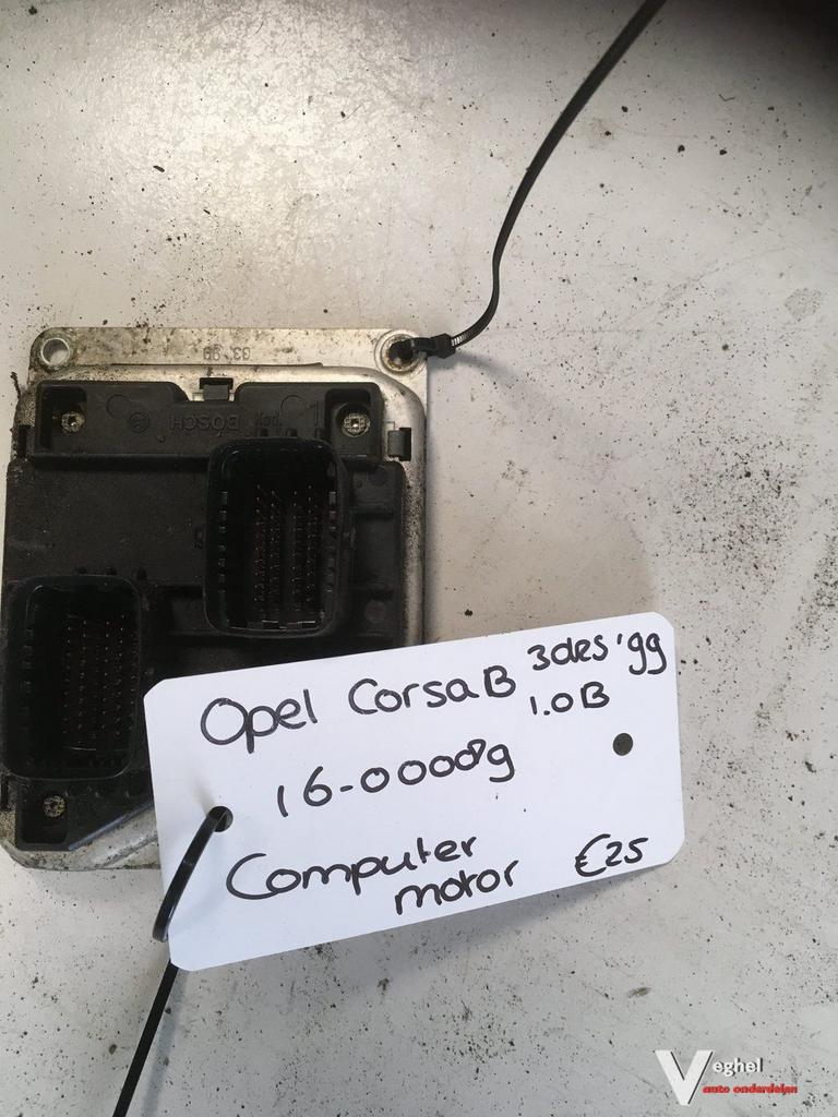 Opel Corsa B 1.0  1999 ECU, Autos : Pièces & Accessoires, Électronique & Câbles, Utilisé, Enlèvement ou Envoi