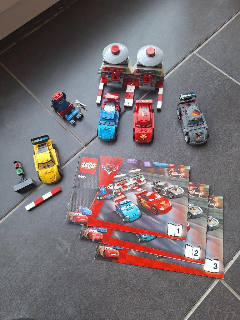 Lego Cars 9485 - Ultieme raceset (+ Gratis Lego 9481), Lego, Compleet, Ophalen of Verzenden, Zo goed als nieuw