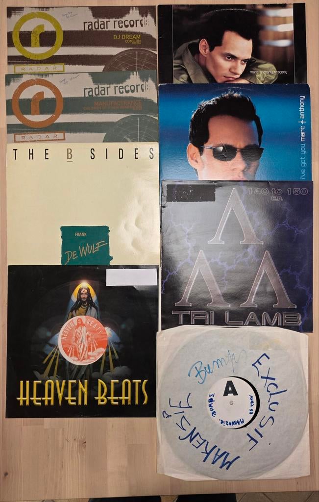 12" Trance, Techno, House x8, Cd's en Dvd's, Vinyl | Dance en House, Ophalen of Verzenden