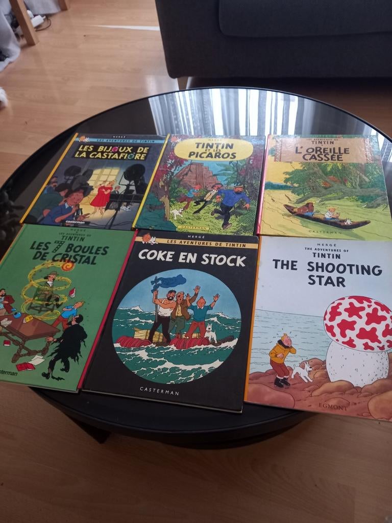 10 bande dessinee tintin, Ophalen