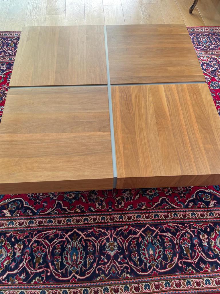 Table basse en bois, Maison & Meubles, Tables | Tables de salon, 100 à 150 cm, 100 à 150 cm, Enlèvement, Carré