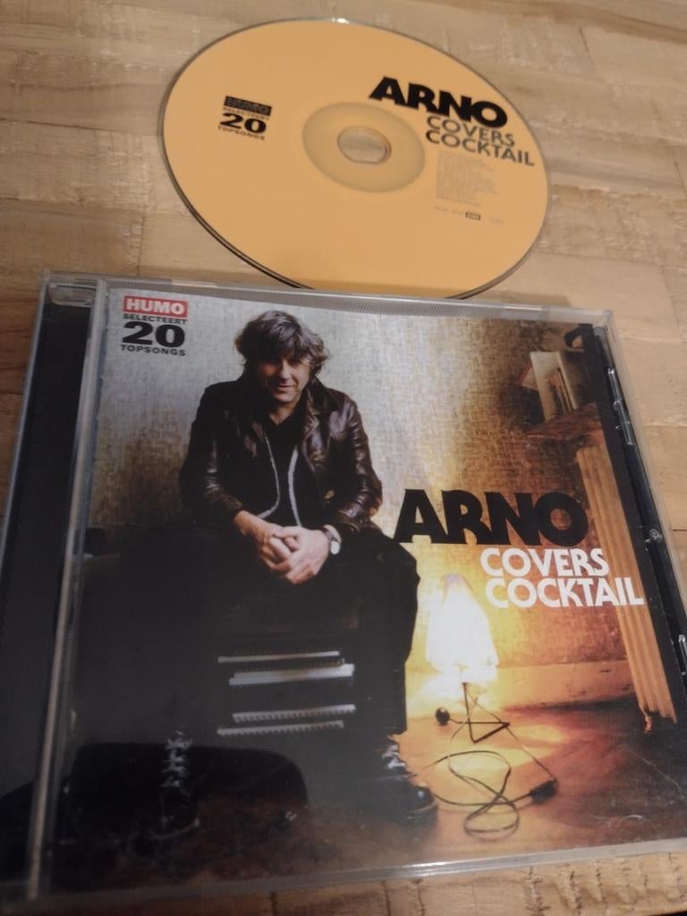 BELPOP CD: ARNO: COVERS COCKTAIL (Humo 2008), Cd's en Dvd's, Cd's | Rock, Zo goed als nieuw, Alternative, Ophalen of Verzenden