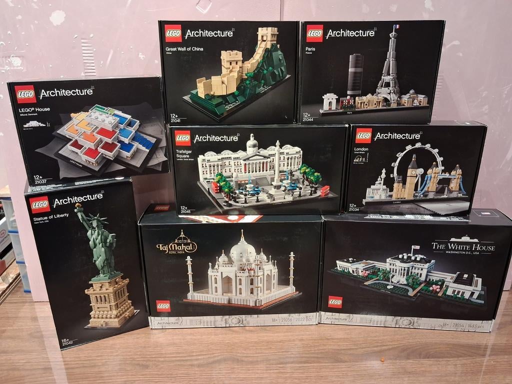 Lego Speed & Architecture sets. Alle nieuw en verzegeld., Ophalen of Verzenden, Nieuw, Complete set, Lego