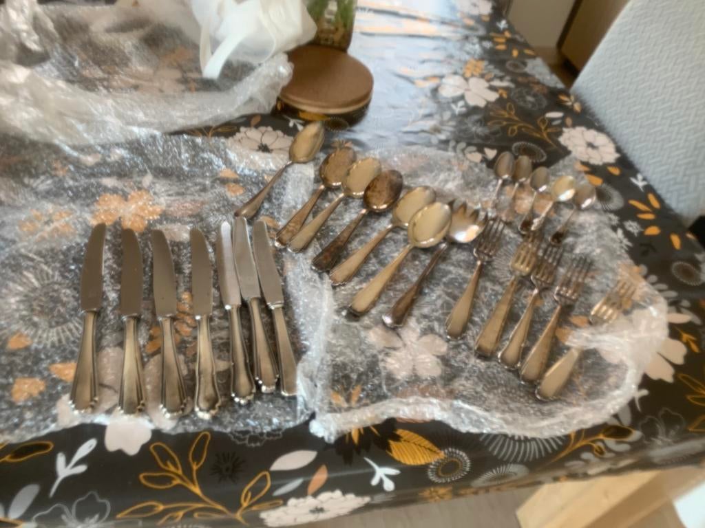 Verzilverd bestek, Antiek en Kunst, Ophalen