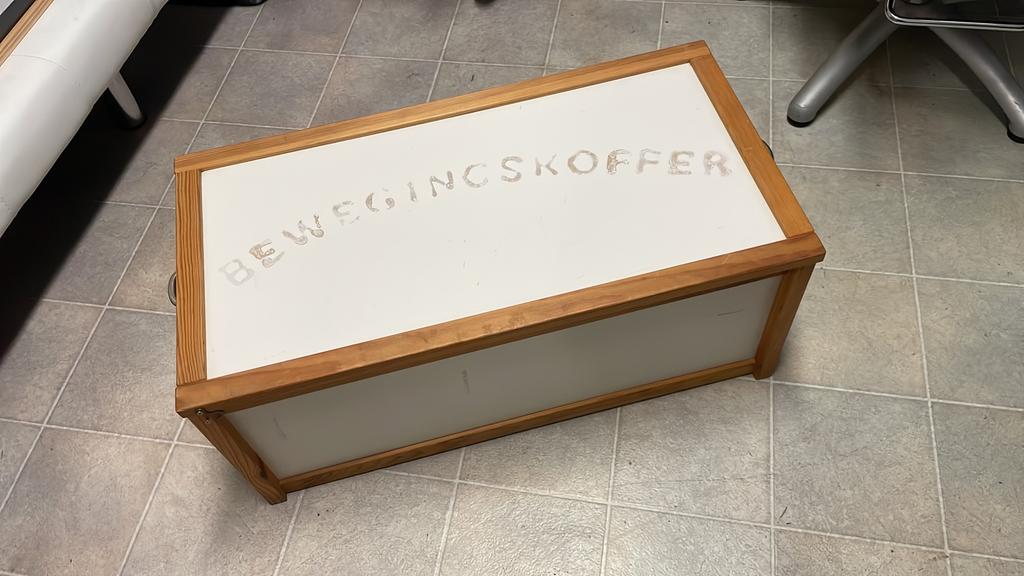 Speelkoffer of verkleedkoffer, Ophalen, Gebruikt