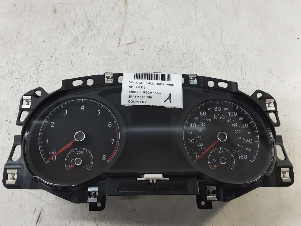 KM TELLER Volkswagen Golf VII Alltrack (5G1920840C), Auto-onderdelen, Dashboard en Schakelaars, Volkswagen, Gebruikt