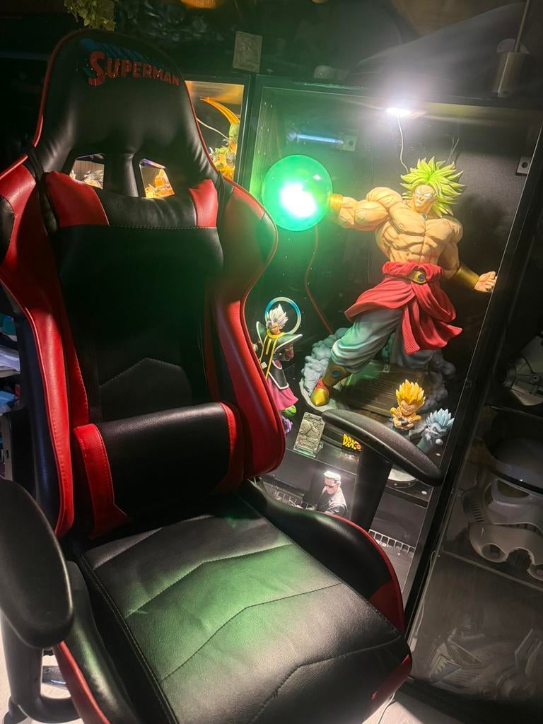 Siege gaming rouge, Ophalen, Zo goed als nieuw, Rood, Bureaustoel