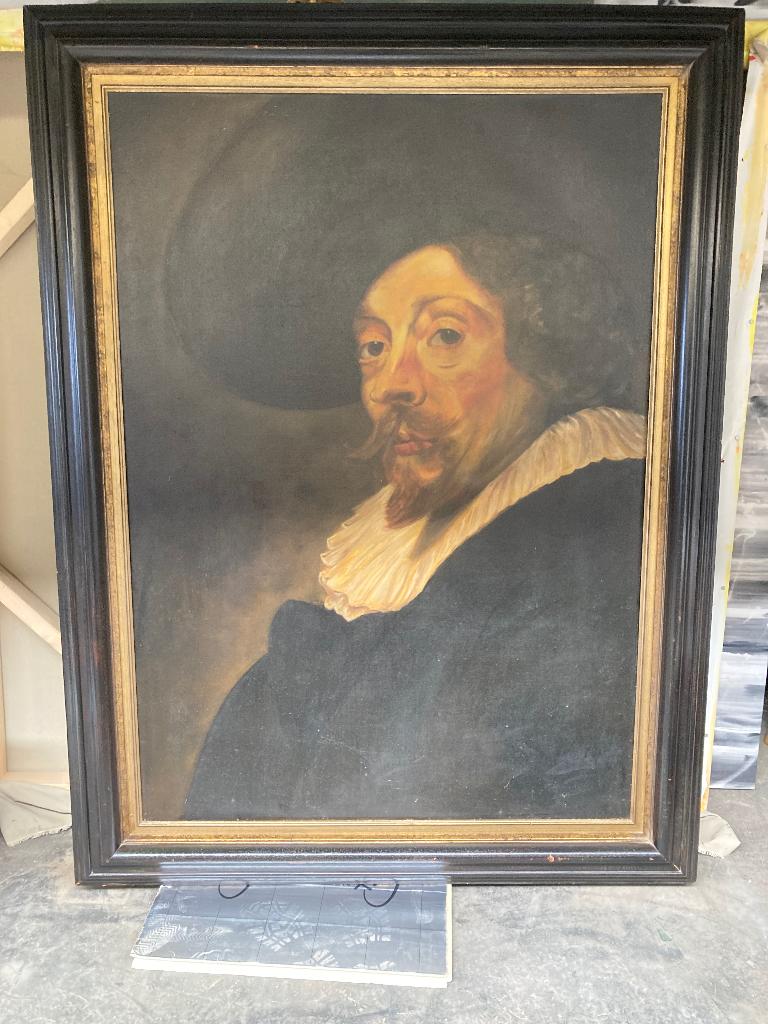 Reproductie zelfportret Rubens, Antiek en Kunst, Kunst | Litho's en Zeefdrukken, Ophalen