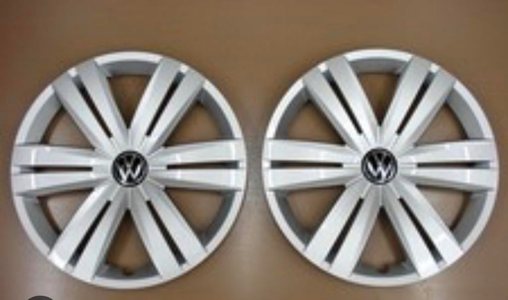 2 originele VW Touran Caddy Passat 16" wieldoppen, Ophalen of Verzenden, Zo goed als nieuw