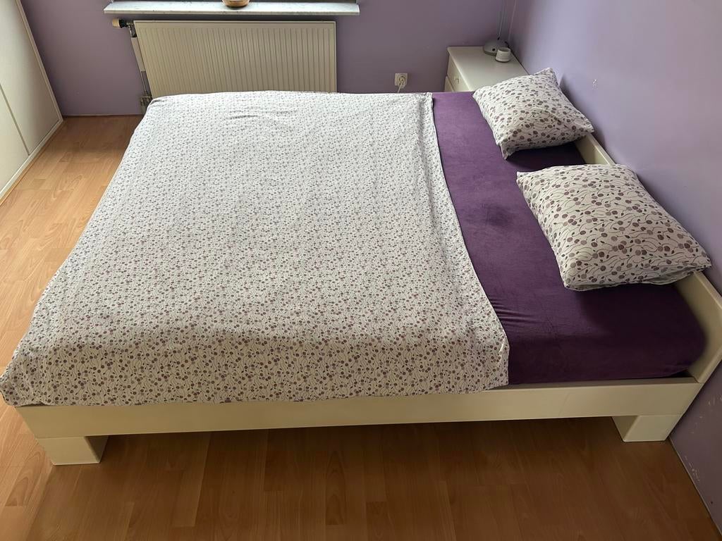 Lit lattoflex 2 personnes 180 de large, Maison & Meubles, Chambre à coucher | Lits, Enlèvement, Utilisé, 180 cm, Deux personnes