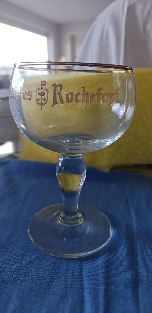 glas Trappistes Rochefort, Verzamelen, Ophalen of Verzenden, Zo goed als nieuw, Glas of Glazen, Overige merken