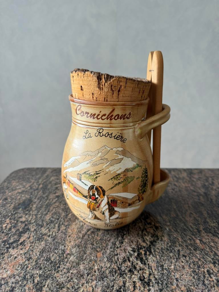 La Rosière - Vase à cornichons, Enlèvement