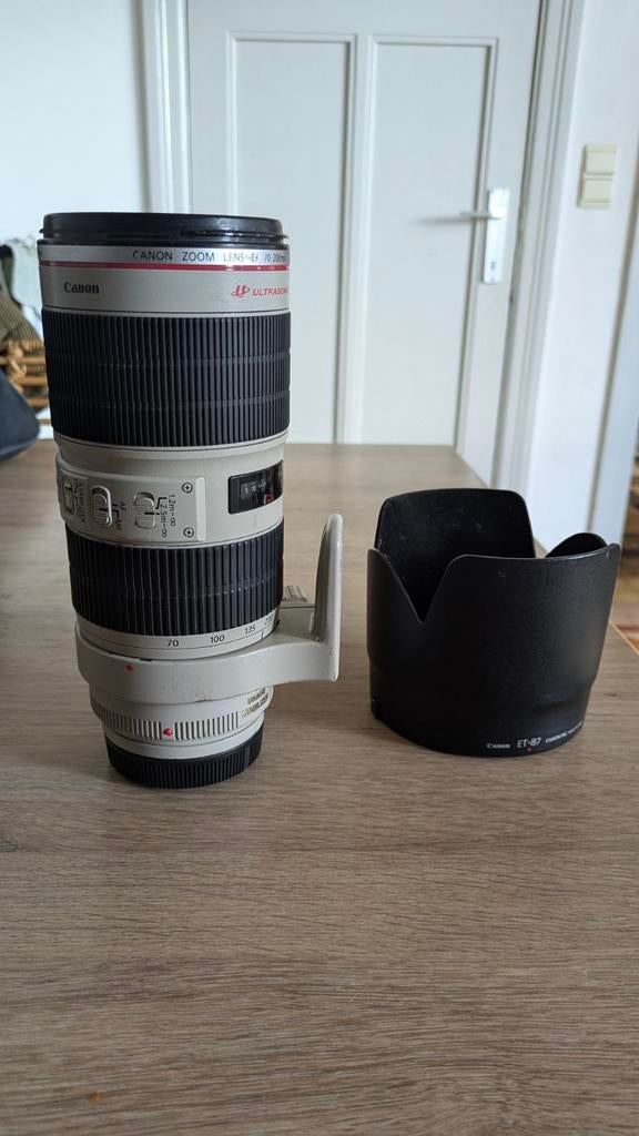 Canon Usm 2 - 70-200mm ef, Audio, Tv en Foto, Ophalen of Verzenden