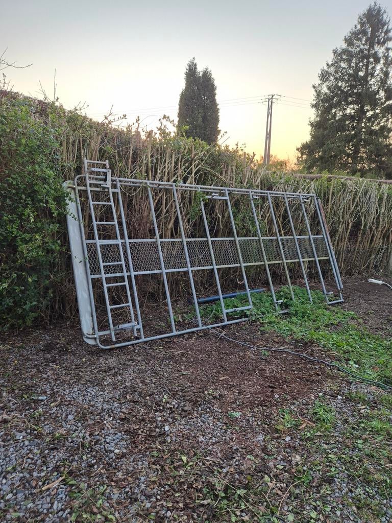 Galerie utilitaire acier + échelle, Enlèvement