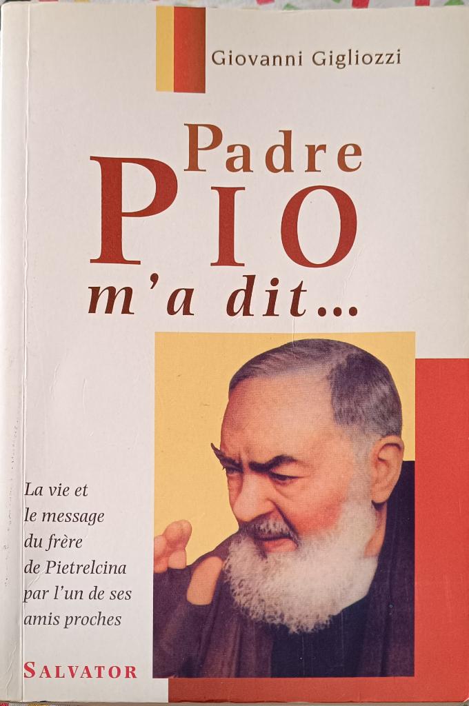 Padre Pio m'a dit : G. Gigliozzi : GRAND FORMAT, Boeken, Godsdienst en Theologie, Ophalen of Verzenden, Gelezen, Giovanni Gigliozzi