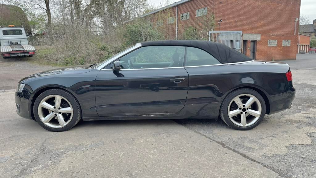 Audi A5 Cabriolet BANG-OLUFSEN 2.7TDI EURO-5 200.000Km, Auto's, Automaat, Euro 5, Cabriolet, Zwart