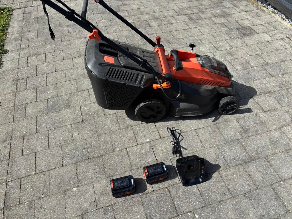 Grasmaaier met accu, Jardin & Terrasse, Tondeuses à gazon, Enlèvement, Utilisé