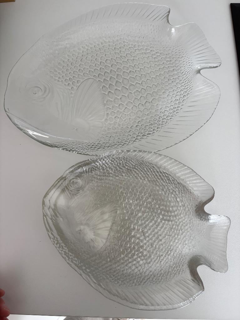 Glazen borden/ schaal van  Arcoroc France, Antiek en Kunst, Ophalen