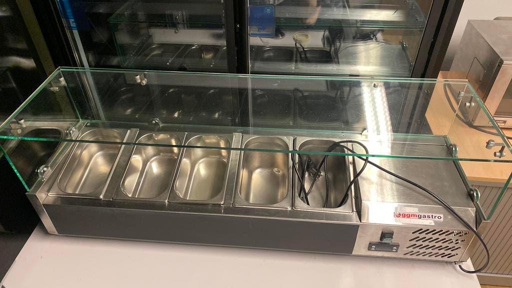 Saladiere/Saladette Opzetkoelvitrine GGM Gastro, Enlèvement, Utilisé, 60 cm ou plus