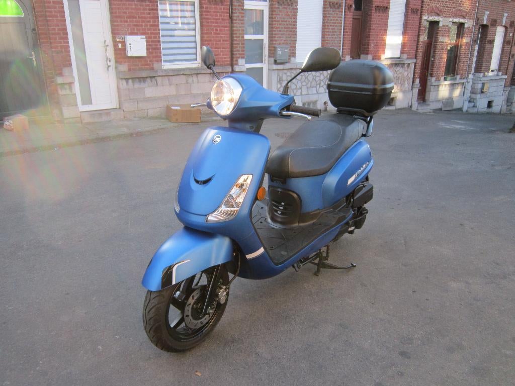 sym fiddle 125 5650km, Fietsen en Brommers, Scooters | SYM, Zo goed als nieuw, Benzine, Fiddle, 125 cc