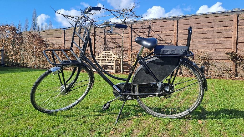 Damesfiets omafiets met kinderzitje batavus old dutch, Ophalen, Gebruikt, BATAVUS, Versnellingen
