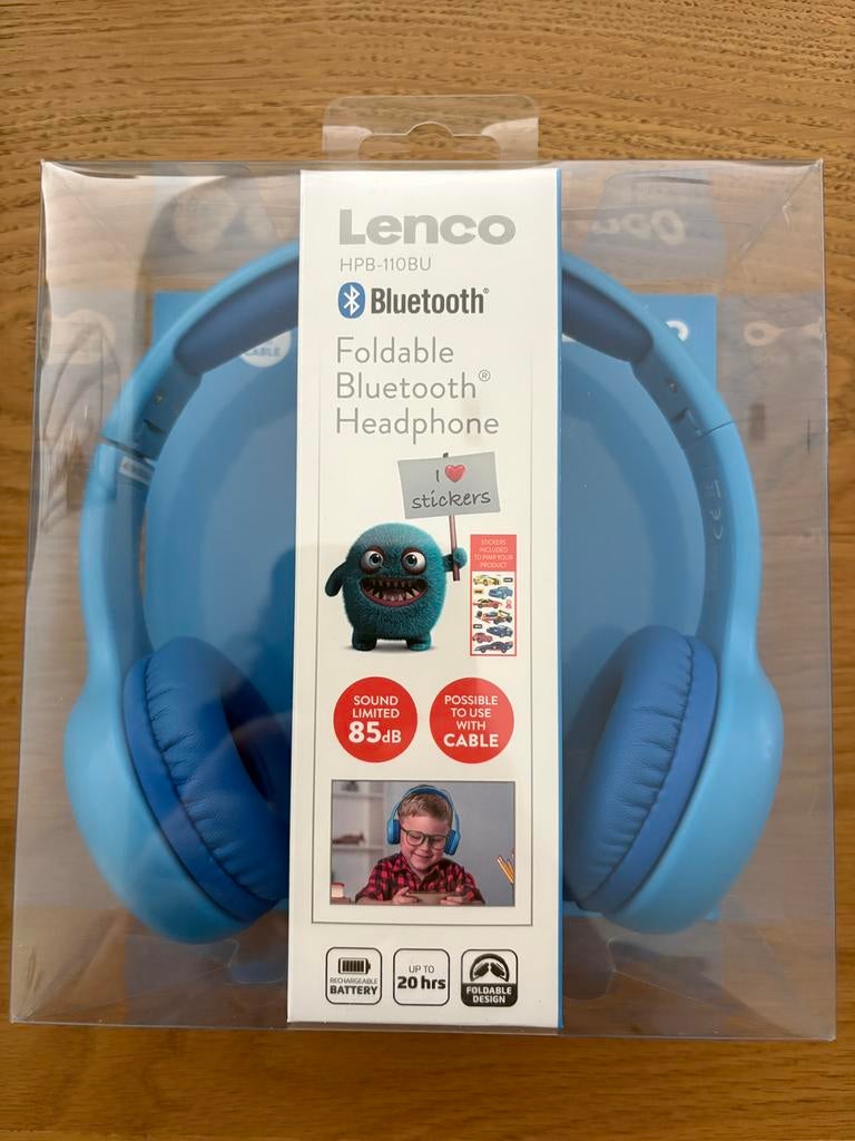 Hoofdtelefoon kind, Autres marques, Supra-aural, Bluetooth, Comme neuf